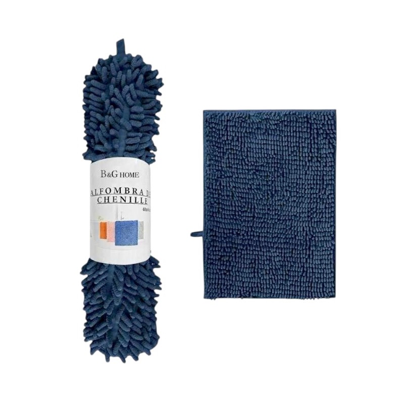 Πατάκι μπάνιου - M0840 - 40x60cm - Blue - 20869