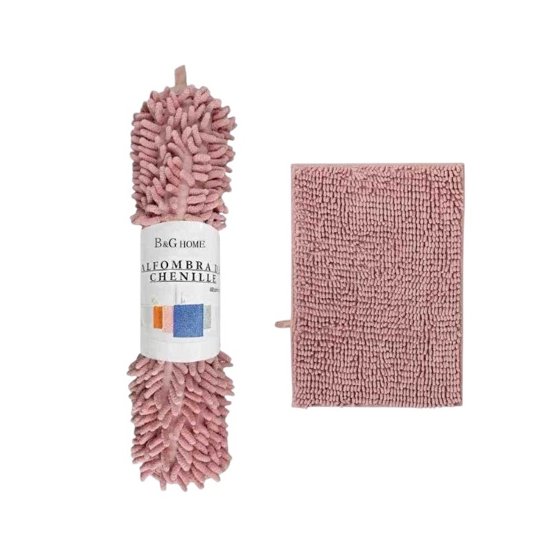 Πατάκι μπάνιου - M0826 - 40x60cm - Pink - 20871