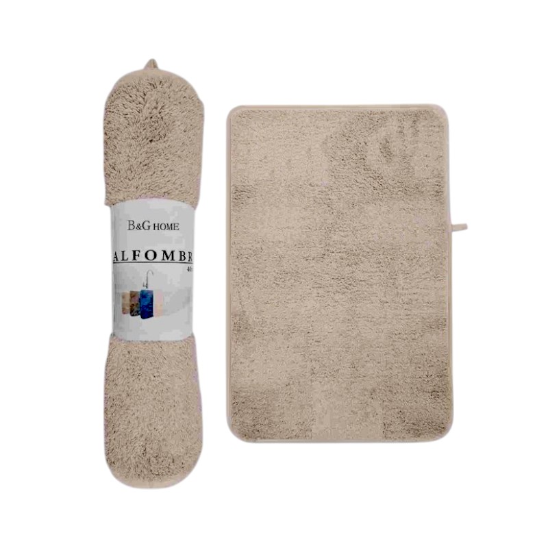 Πατάκι μπάνιου - M0832 - 40x60cm - Beige - 20967