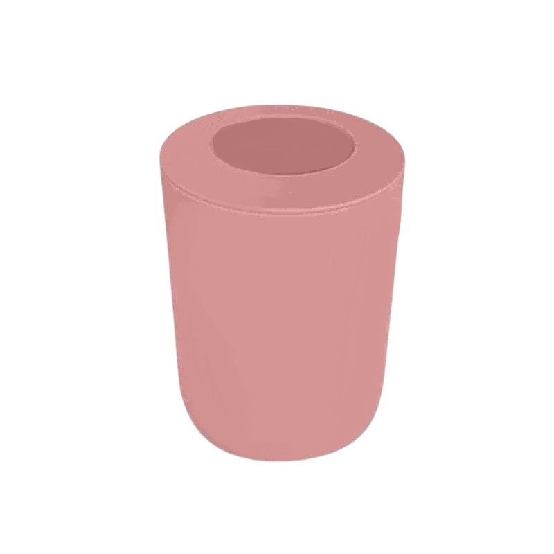 Κάδος απορριμμάτων μπάνιου πλαστικός - Pink - 21749