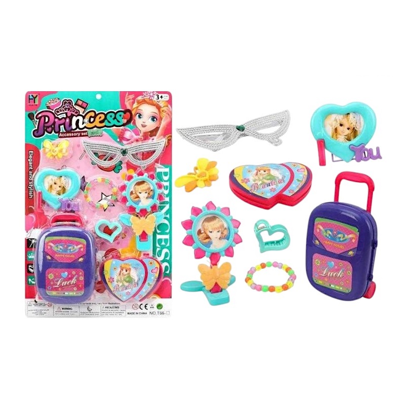 Παιδικό σετ ομορφιάς με βαλιτσάκι - T66-5 - 215169 Παιδικό σετ ομορφιάς με βαλιτσάκι - T66-5 - 215169