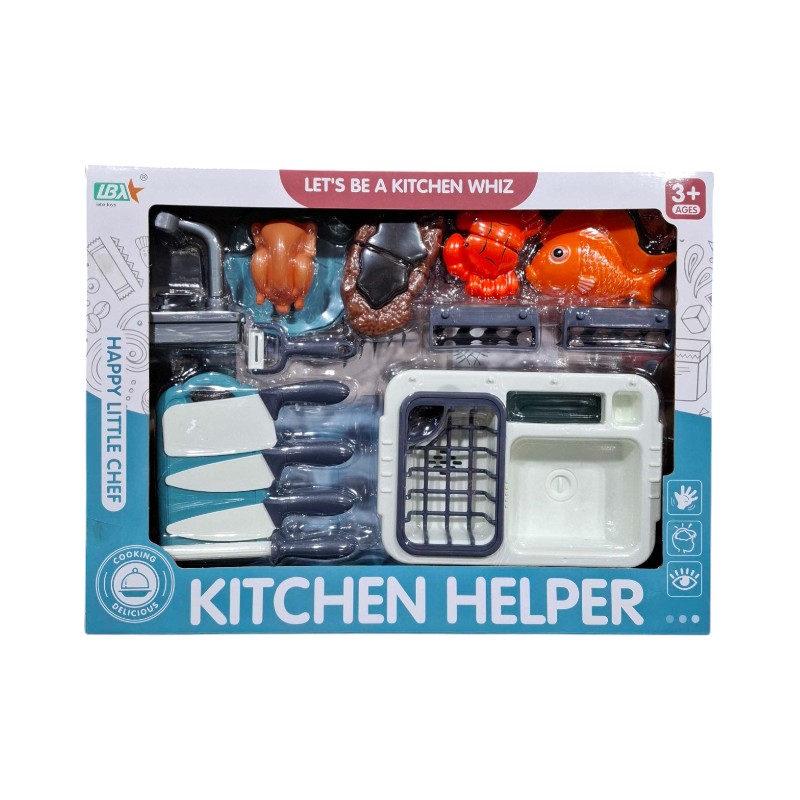 Σετ νεροχύτης κουζίνας με αξεσουάρ - GJJ-L-61 - 308211