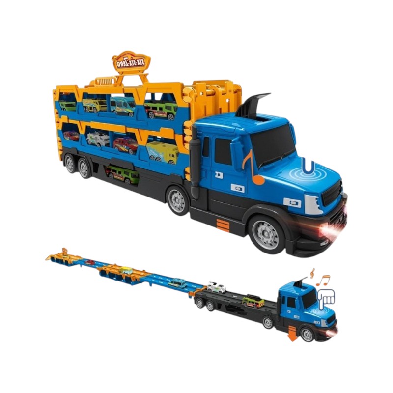 Παιδικό όχημα μεταφοράς αυτοκινήτων με εκτοξευτή - 660-S48 - 345250 Παιδικό όχημα μεταφοράς αυτοκινήτων με εκτοξευτή - 660-S48 - 345250