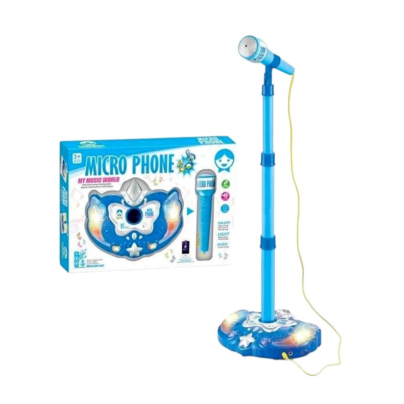 Παιδικό μικρόφωνο καραόκε με σταντ - 8803-L - 502224