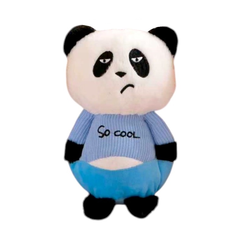 Λούτρινο κουκλάκι - So Cool - 25cm - 660341 - Panda