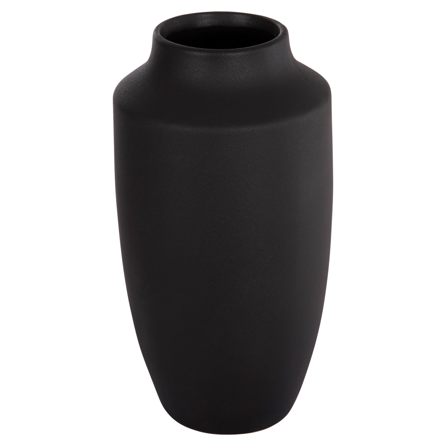 ΕΠΙΤΡΑΠΕΖΙΟ ΚΕΡΑΜΙΚΟ ΔΙΑΚΟΣΜΗΤΙΚΟ ΒΑΖΟ GALAD HM4588.02 ΜΑΥΡΟ ΜΑΤ Φ16x32Υεκ