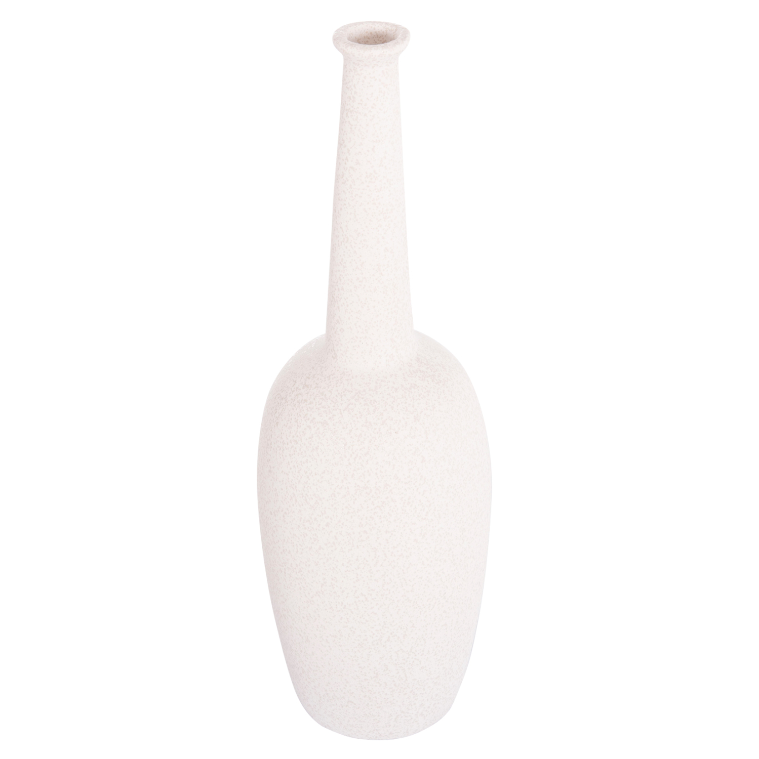 ΕΠΙΤΡΑΠΕΖΙΟ ΚΕΡΑΜΙΚΟ ΔΙΑΚΟΣΜΗΤΙΚΟ ELENDIL HM4591.01 ΥΠΟΛΕΥΚΟ ΚΡΥΣΤΑΛΛΙΚΟ Φ12x39.5Υεκ