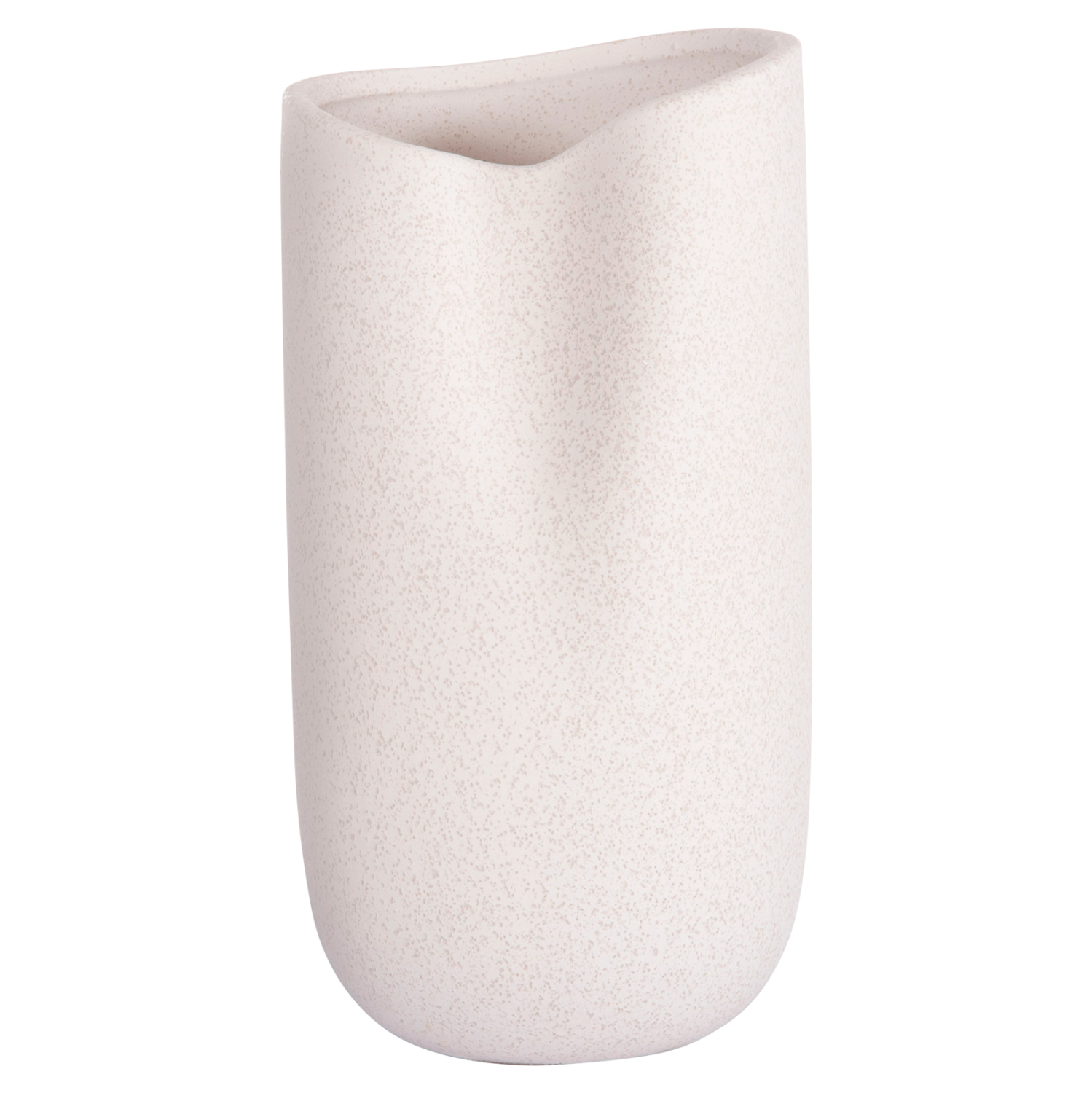 ΕΠΙΤΡΑΠΕΖΙΟ ΚΕΡΑΜΙΚΟ ΔΙΑΚΟΣΜΗΤΙΚΟ GLAΖΕ HM4607.01 ΥΠΟΛΕΥΚΟ ΚΡΥΣΤΑΛΛΙΚΟ 15x15x30Υεκ