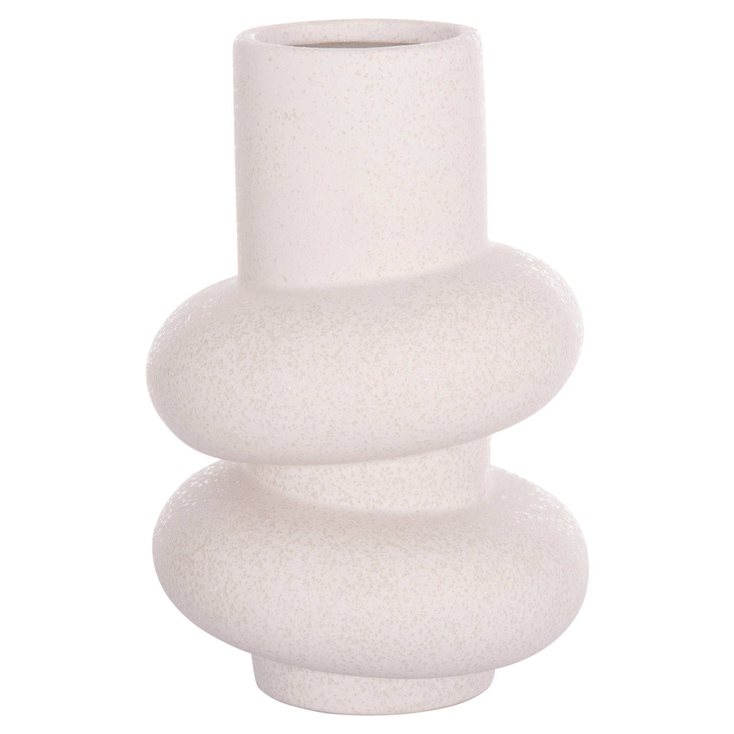 ΕΠΙΤΡΑΠΕΖΙΟ ΚΕΡΑΜΙΚΟ ΔΙΑΚΟΣΜΗΤΙΚΟ ROOK HM4627.01 ΥΠΟΛΕΥΚΟ ΚΡΥΣΤΑΛΛΙΚΟ Φ16x25,5Υεκ