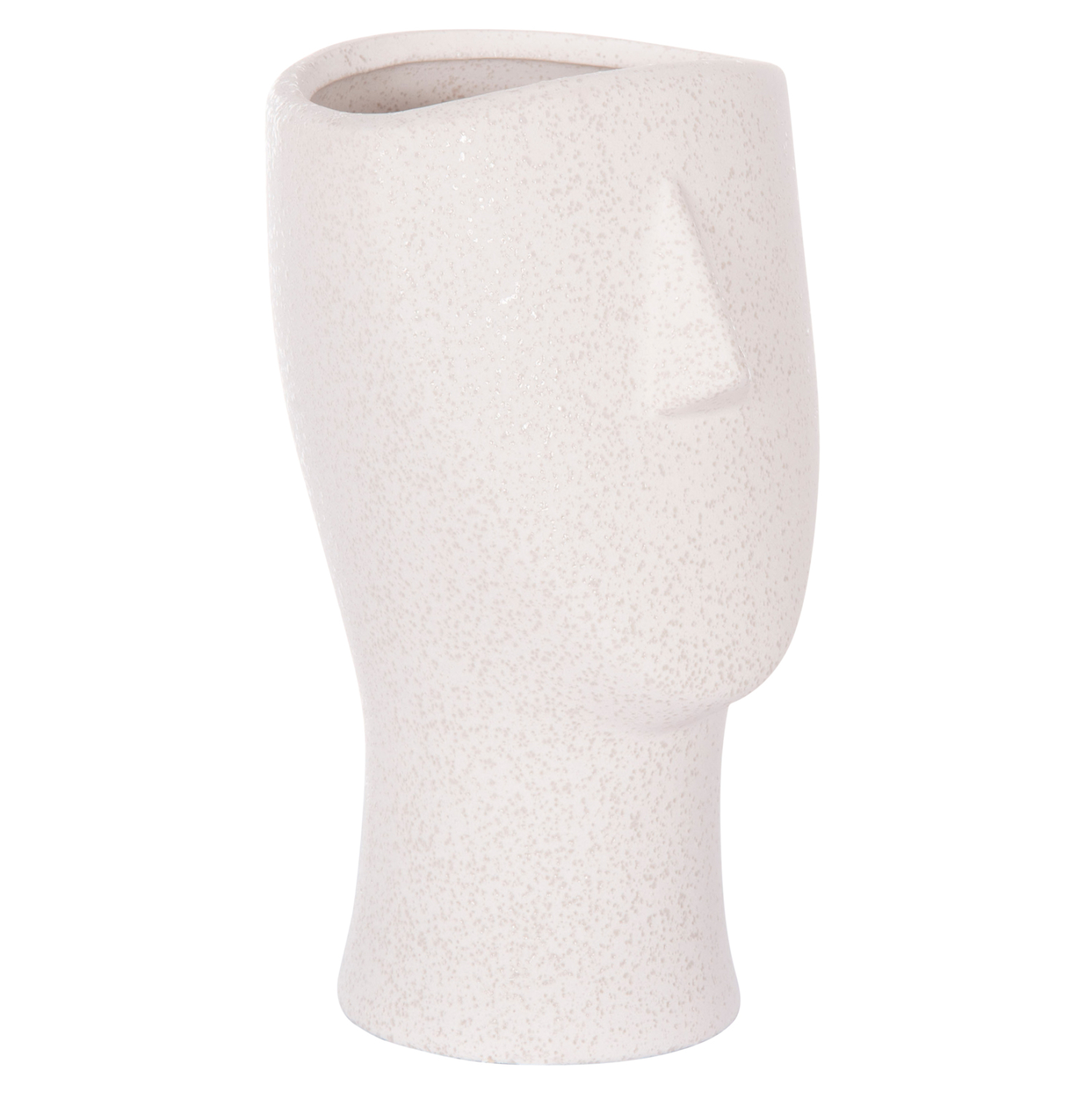 ΕΠΙΤΡΑΠΕΖΙΟ ΚΕΡΑΜΙΚΟ ΔΙΑΚΟΣΜΗΤΙΚΟ HUMANS HM4632 ΥΠΟΛΕΥΚΟ ΚΡΥΣΤΑΛΛΙΚΟ Φ13x22Υεκ