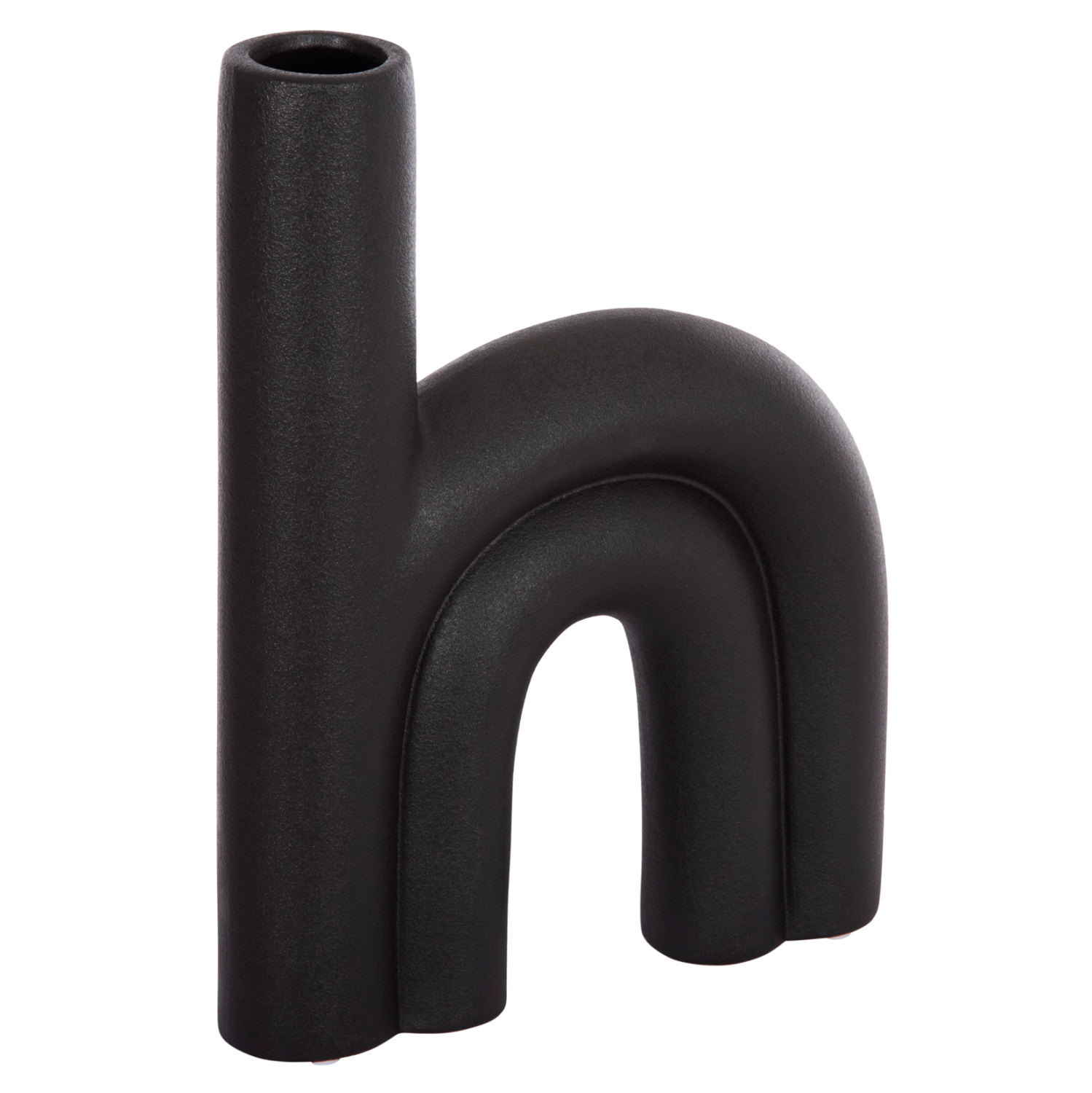 ΕΠΙΤΡΑΠΕΖΙΟ ΚΕΡΑΜΙΚΟ ΔΙΑΚΟΣΜΗΤΙΚΟ ARCON HM4638.02 ΜΑΥΡΟ ΜΑΤ 25,5x6x34Υεκ