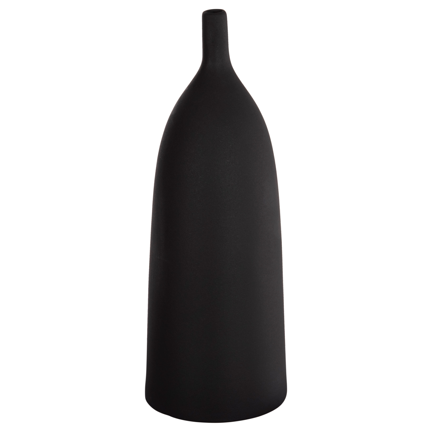 ΕΠΙΤΡΑΠΕΖΙΟ ΚΕΡΑΜΙΚΟ ΔΙΑΚΟΣΜΗΤΙΚΟ GALAD HM4633.02 ΜΑΥΡΟ ΜΑΤ Φ18x49Υ εκ.