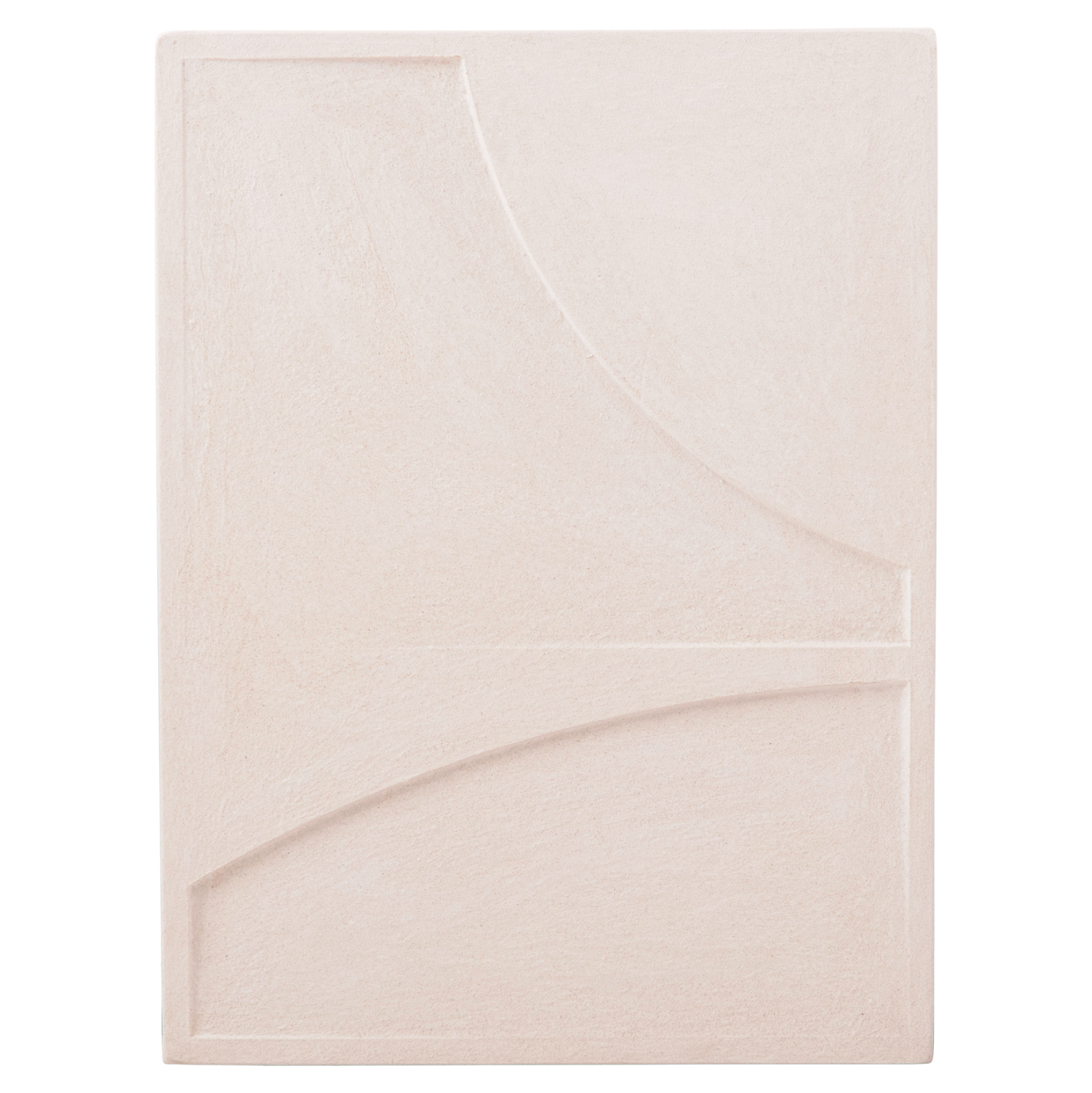 ΠΙΝΑΚΑΣ ΟΡΘΟΓΩΝΙΟΣ ΣΕΙΡΑ SANTORINI HM4509 MDF ΥΠΟΛΕΥΚΟ ΧΡΩΜΑ 60x4(πάχος)x80Υεκ.