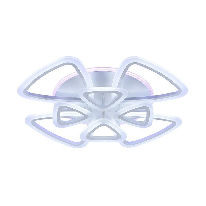 Φωτιστικό οροφής LED - Πλαφονιέρα με Dimmer - 5132-8WH+RGB - 943680