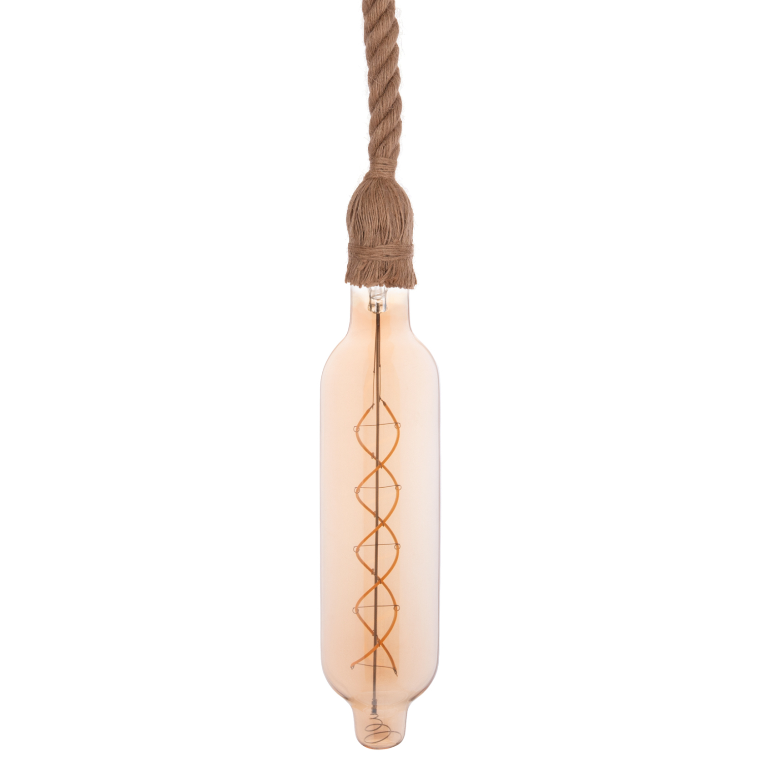 ΦΩΤΙΣΤΙΚΟ ΟΡΟΦΗΣ ΚΡΕΜΑΣΤΟ ΜΕ ΛΑΜΠΤΗΡΑ HM11931.01--ΣΧΟΙΝΙ 1m ΠΑΧΟΥΣ 2cm-ΝΤΟΥΙ Ε27