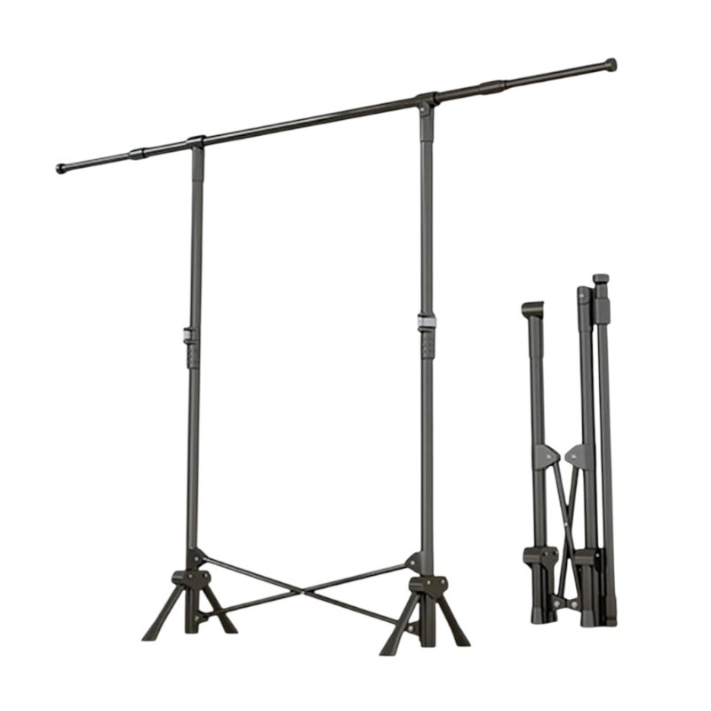 Πτυσσόμενη κρεμάστρα δαπέδου & απλώστρα ρούχων - DG202501 - 282180 - Black