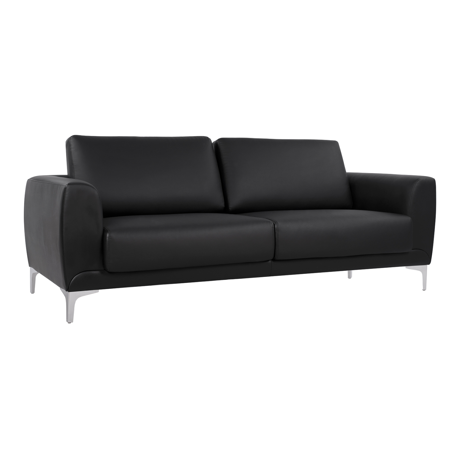 ΚΑΝΑΠΕΣ 3ΘΕΣΙΟΣ KENZIE HM3121.31 ΜΕ ΜΑΥΡΟ PU 190x81x81 εκ.