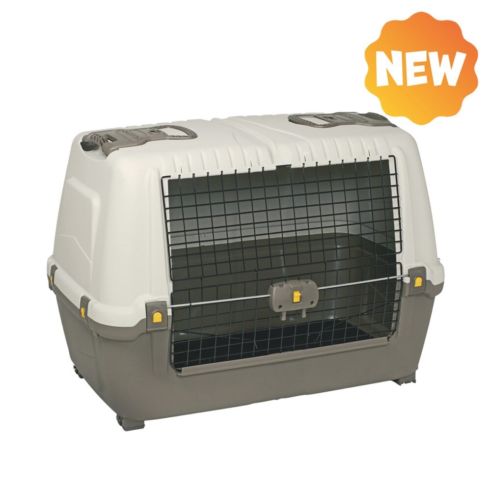 Uniq Pets Κλουβί Μεταφοράς Skudo Car 100 Καφέ