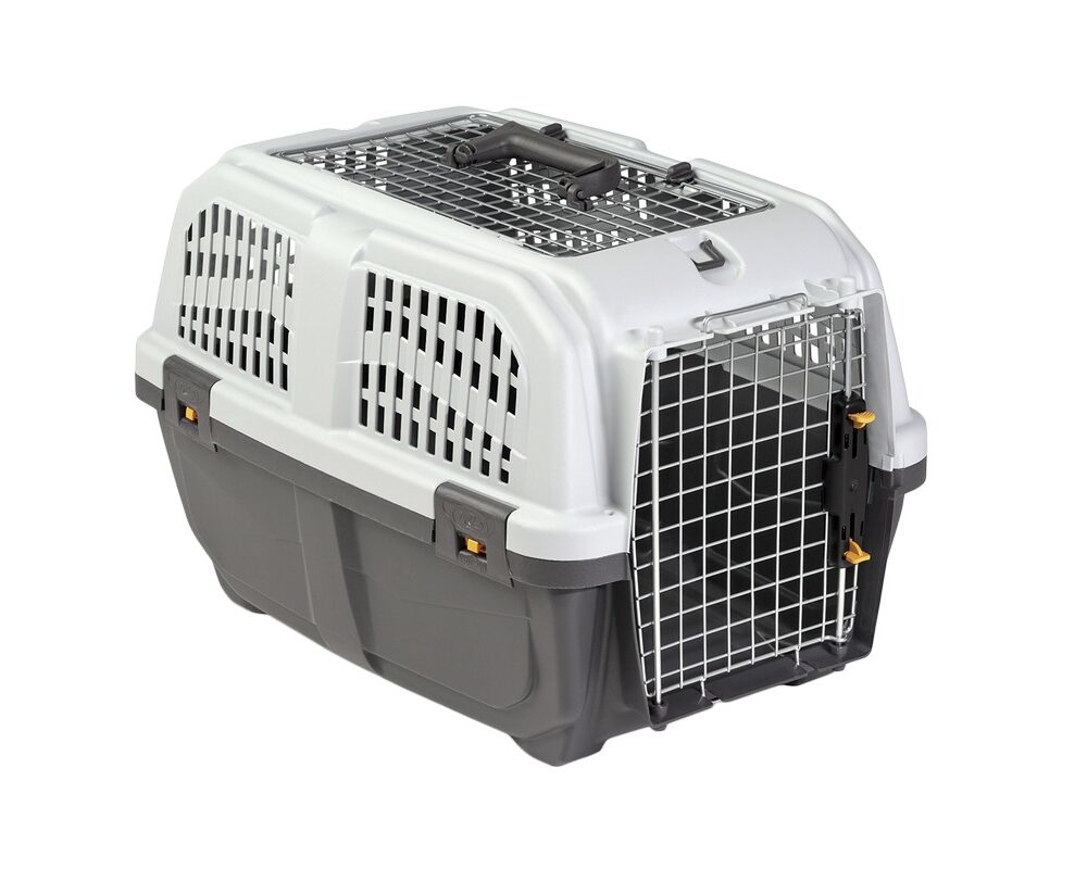 Uniq Pets Κλουβί Μεταφοράς Skudo Fly 2 Ανοιγόμενο Γκρι