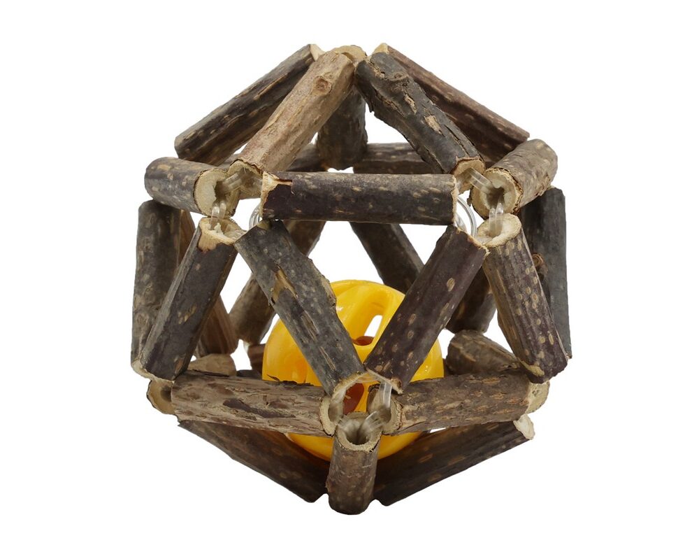 Uniq Pets Παιχνίδι Γάτας Matatabi Γεωμετρικό με Μπάλα και Κουδούνι