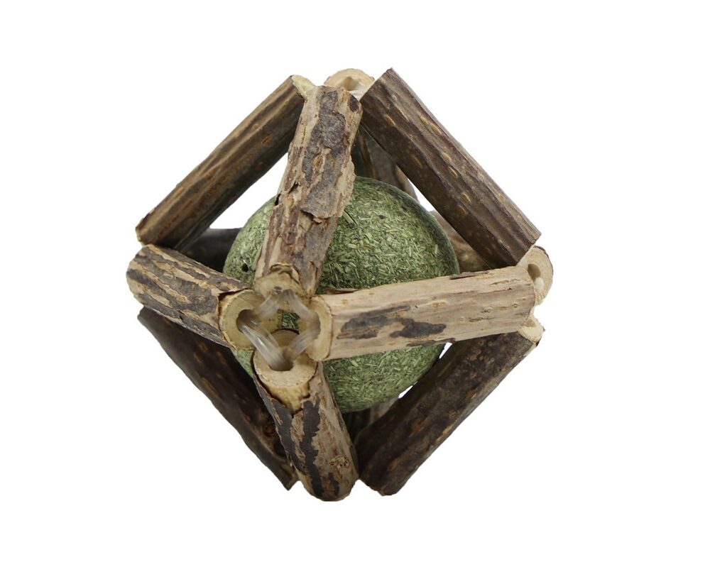 Uniq Pets Παιχνίδι Γάτας Στικς Matatabi & Μπάλα Με Catnip