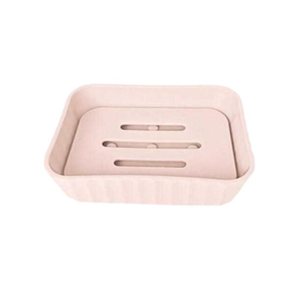 Σαπουνοθήκη μπάνιου πλαστική - Light Pink - 21640