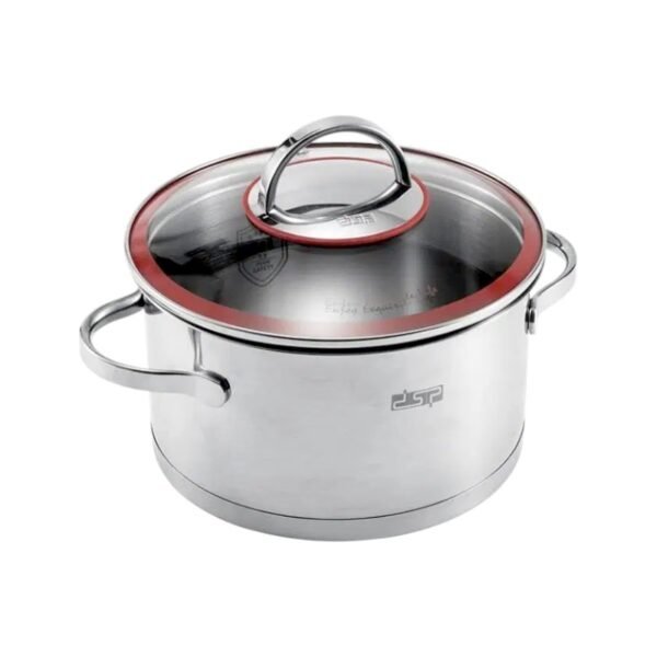 Κατσαρόλα ανοξείδωτη με καπάκι - 3.6L - CS003-B20 - DSP - 561604