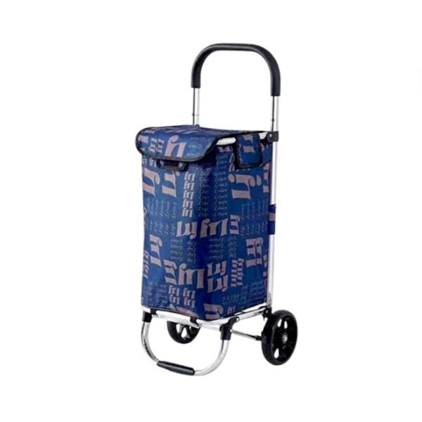 Υφασμάτινο καρότσι λαϊκής - ZZ602 - 981294 - Blue