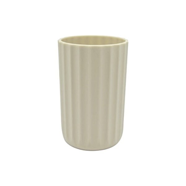 Θήκες οδοντόβουρτσας πλαστικές σε σετ 5Χ - Beige - 21561