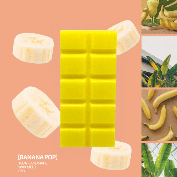 CandleJuice.gr - Banana POP – Wax Melt – 35g
