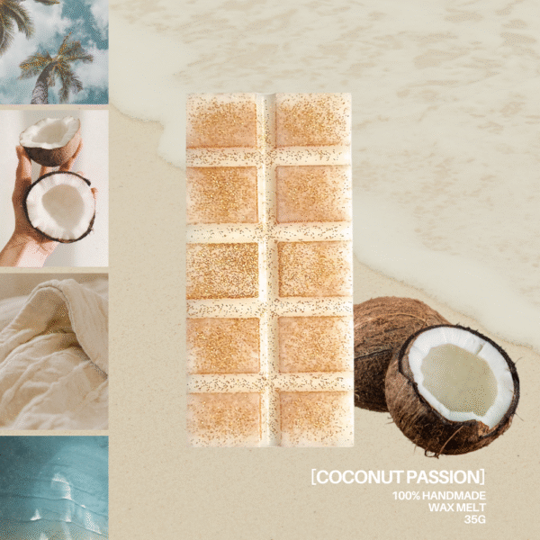 CandleJuice.gr - Coconut Passion – Wax Melt – 35g