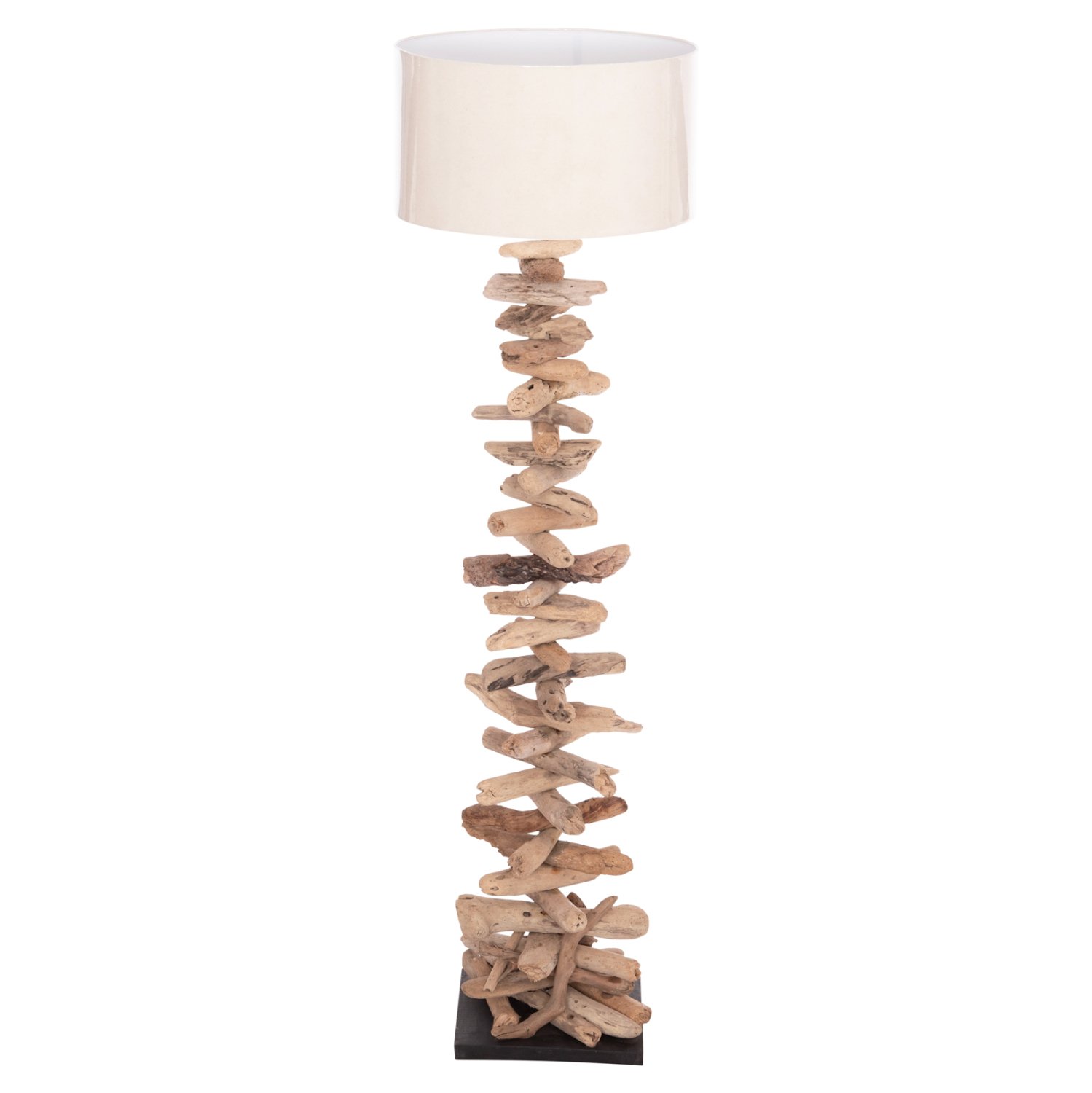 ΔΙΑΚΟΣΜΗΤΙΚΟ ΦΩΤΙΣΤΙΚΟ ΔΑΠΕΔΟΥ ALTAR HM4430 DRIFTWOOD--ΛΕΥΚΟ PVC Φ45x155Υεκ.