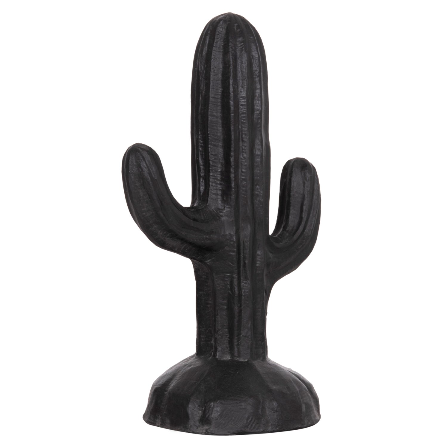 ΔΙΑΚΟΣΜΗΤΙΚΟΣ ΚΑΚΤΟΣ ΔΑΠΕΔΟΥ CACTUS HM4386.01S ΓΥΨΟΣ ΣΕ ΜΑΥΡΟ 42x30x74Υεκ.