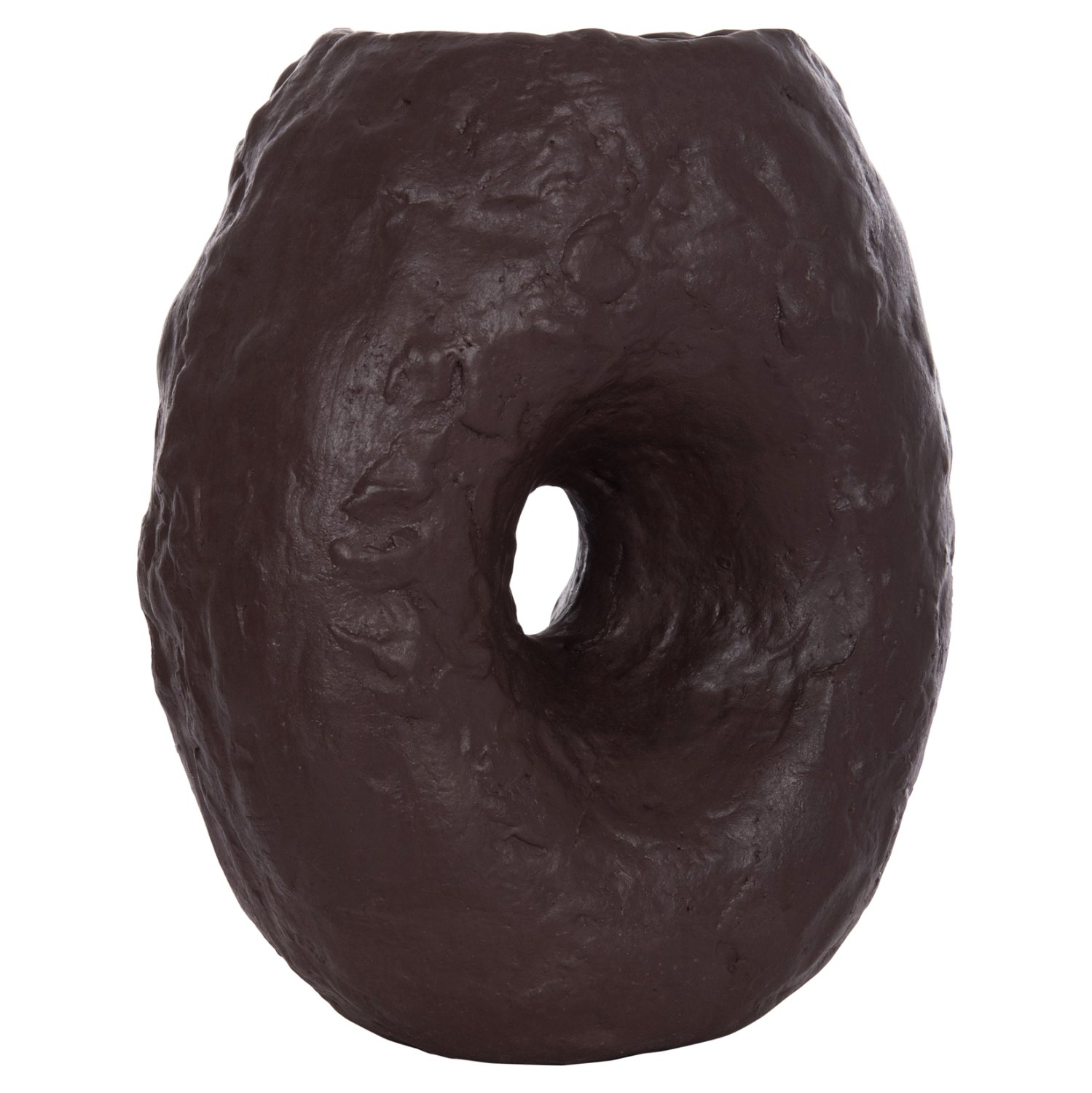 ΕΠΙΤΡΑΠΕΖΙΟ ΔΙΑΚΟΣΜΗΤΙΚΟ ΒΑΖΟ NAMENTIS HM4673.07S ΣΟΚΟΛΑΤΙ ΤΕΡΑΚΟΤΑ--22x13x28Υεκ