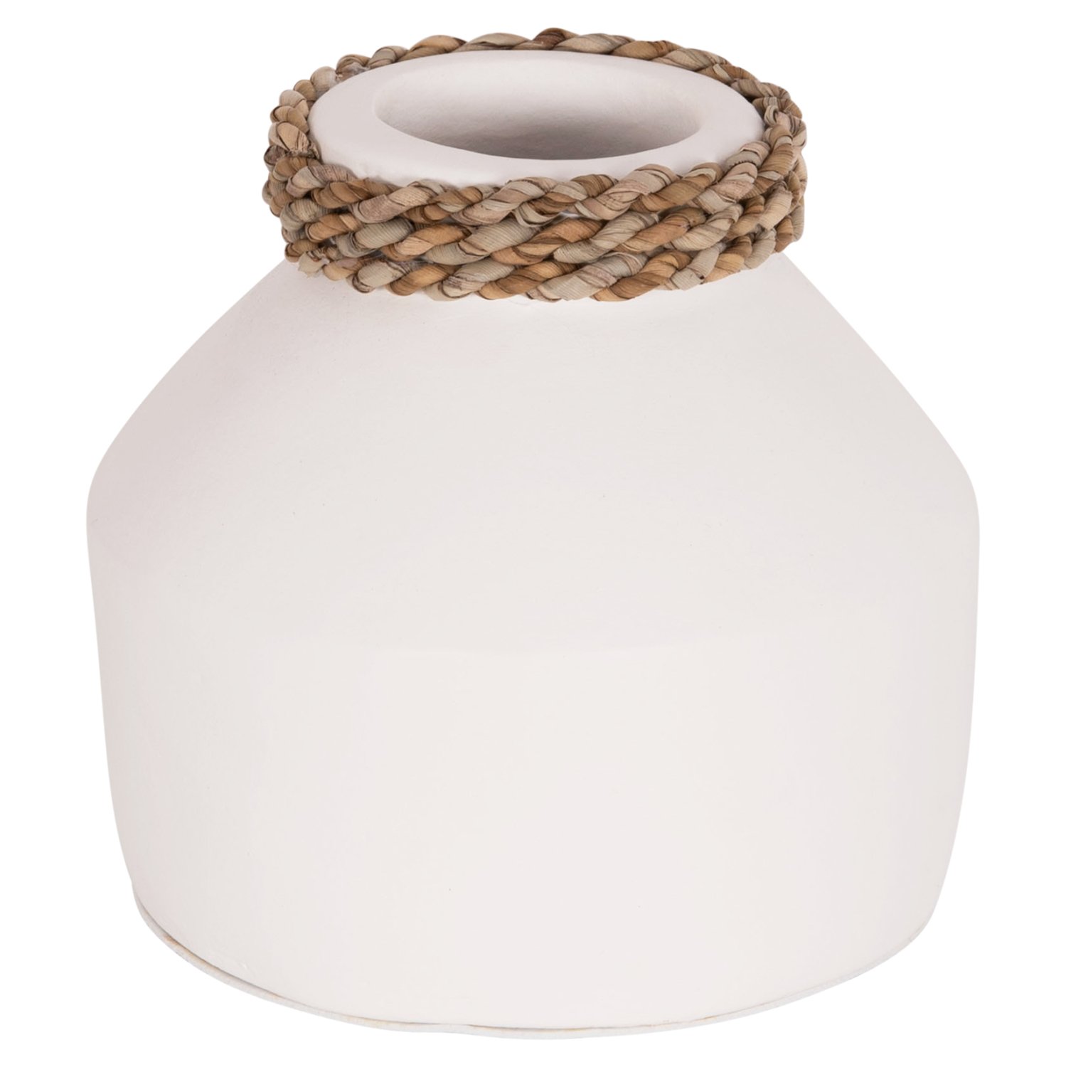 ΕΠΙΤΡΑΠΕΖΙΟ ΔΙΑΚΟΣΜΗΤΙΚΟ ΒΑΖΟ CAMMER HM4687.02XS ΤΕΡΑΚΟΤΑ ΣΕ ΛΕΥΚΟ--Φ16x15Υεκ.