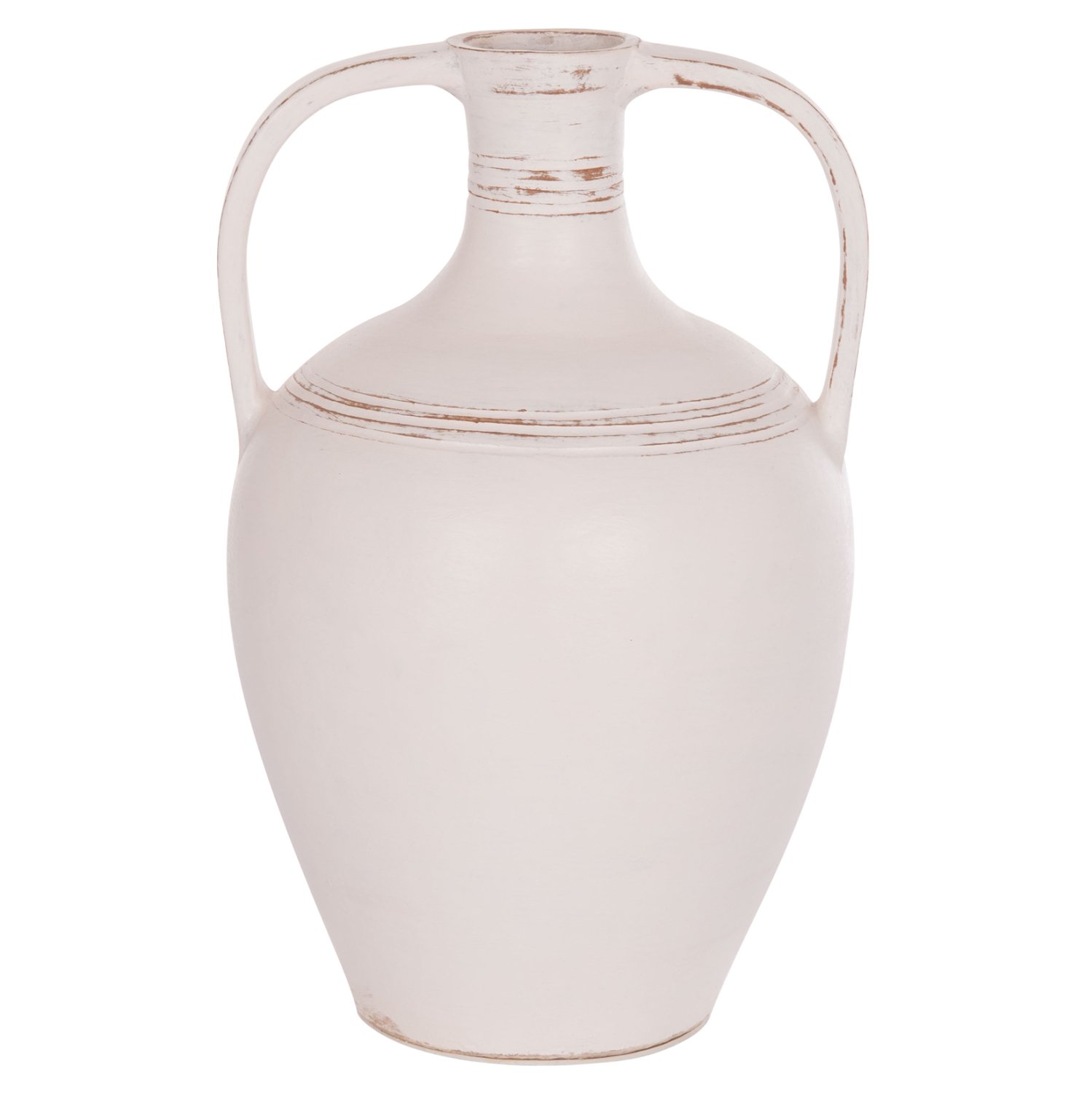 ΔΙΑΚΟΣΜΗΤΙΚΟΣ ΑΜΦΟΡΕΑΣ FEAX HM4676.02L ΛΕΥΚΗ ΤΕΡΑΚΟΤΑ--35x35x58Υεκ.