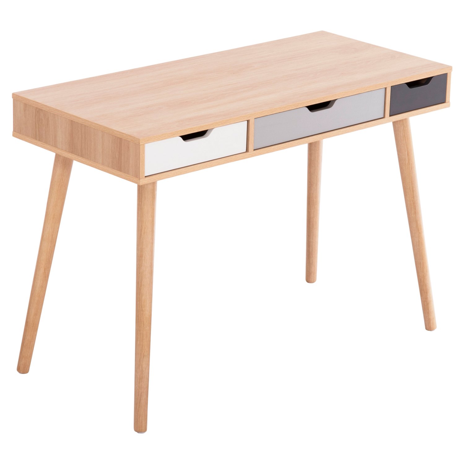 ΓΡΑΦΕΙΟ GAET HM18292 ΜΕΛΑΜΙΝΗ ΣΕ SONAMA-ΓΚΡΙ-ΛΕΥΚΟ-ΜΠΕΖ 110x50x76.5Υεκ.