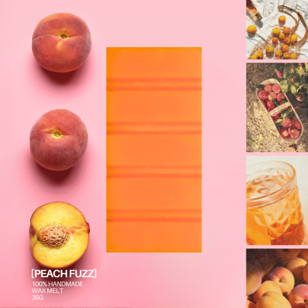 CandleJuice.gr - Peach Fuzz – Wax Melt – 35g