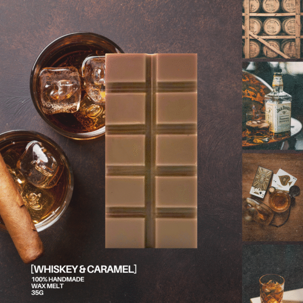 CandleJuice.gr - Whiskey & Caramel – Wax Melt – 35g