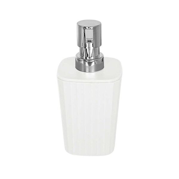 Θήκες κρεμοσάπουνου Dispenser πλαστικές - Σετ 5pcs - White - 21529