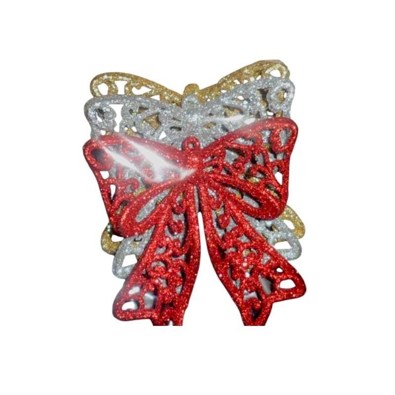 Σετ Χριστουγεννιάτικα στολίδια - 8*9cm - 3pcs - 230645