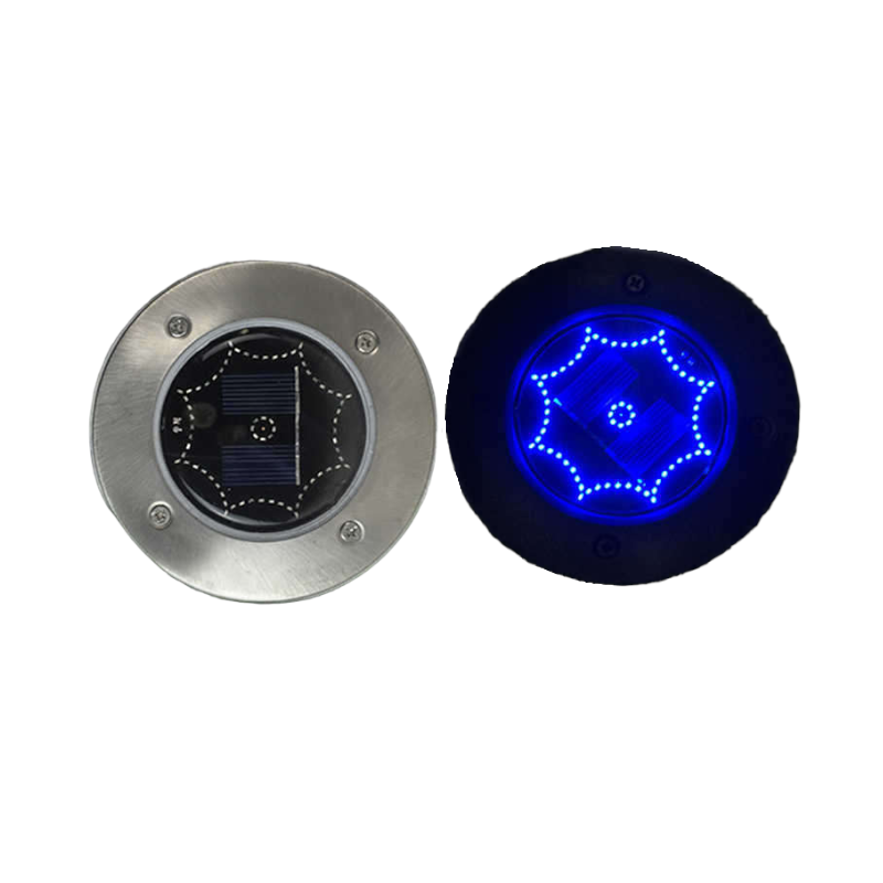 Ηλιακό φωτιστικό κήπου LED με σχέδιο - Καρφωτό - 4pcs - Blue - 431145 Ηλιακό φωτιστικό κήπου LED με σχέδιο - Καρφωτό - 4pcs - Blue - 431145