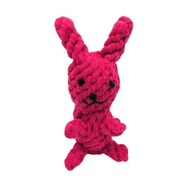 Παιχνίδι σκύλου ζωάκι από σχοινί - 15cm - 550606