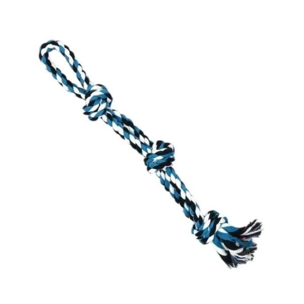 Παιχνίδι σκύλου σχοινί με κόμπους - 40cm - 550639