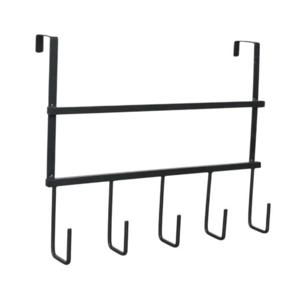 Μεταλλική κρεμάστρα πόρτας 5 θέσεων - 57908