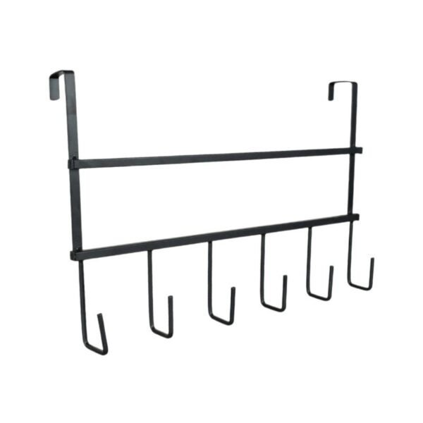 Μεταλλική κρεμάστρα πόρτας 6 θέσεων - 57909