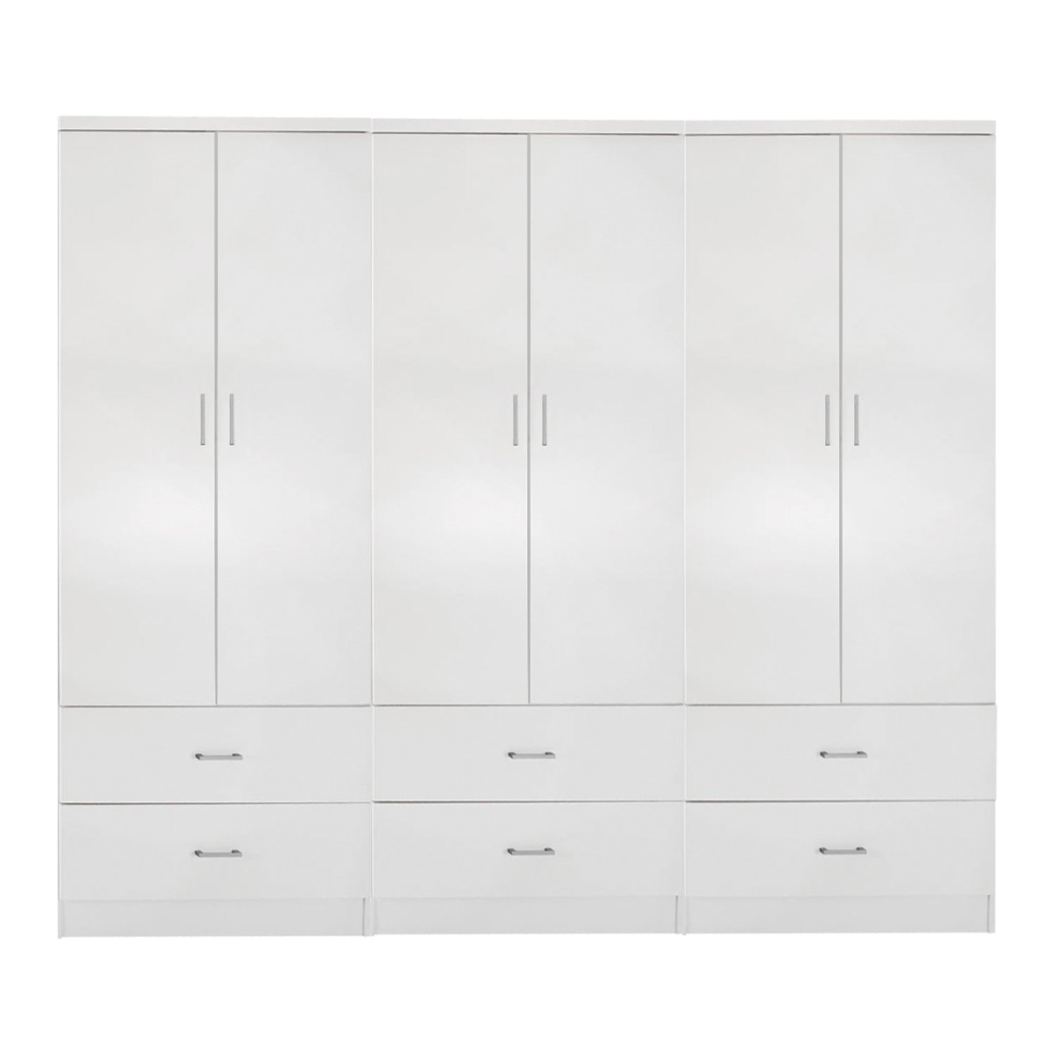 ΝΤΟΥΛΑΠΑ 6ΦΥΛΛΗ REINA ME 6 ΣΥΡΤΑΡΙΑ HM21060.05 ΜΕΛΑΜΙΝΗ ΣΕ ΛΕΥΚΟ 240x42x181Υεκ.