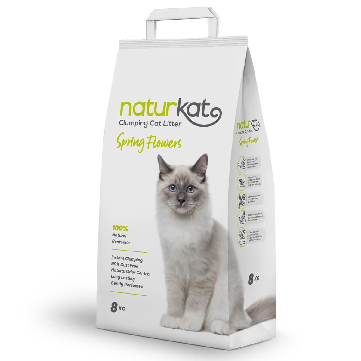 Naturkat Clumping 8kg  Άμμος Γάτας Spring Flowers