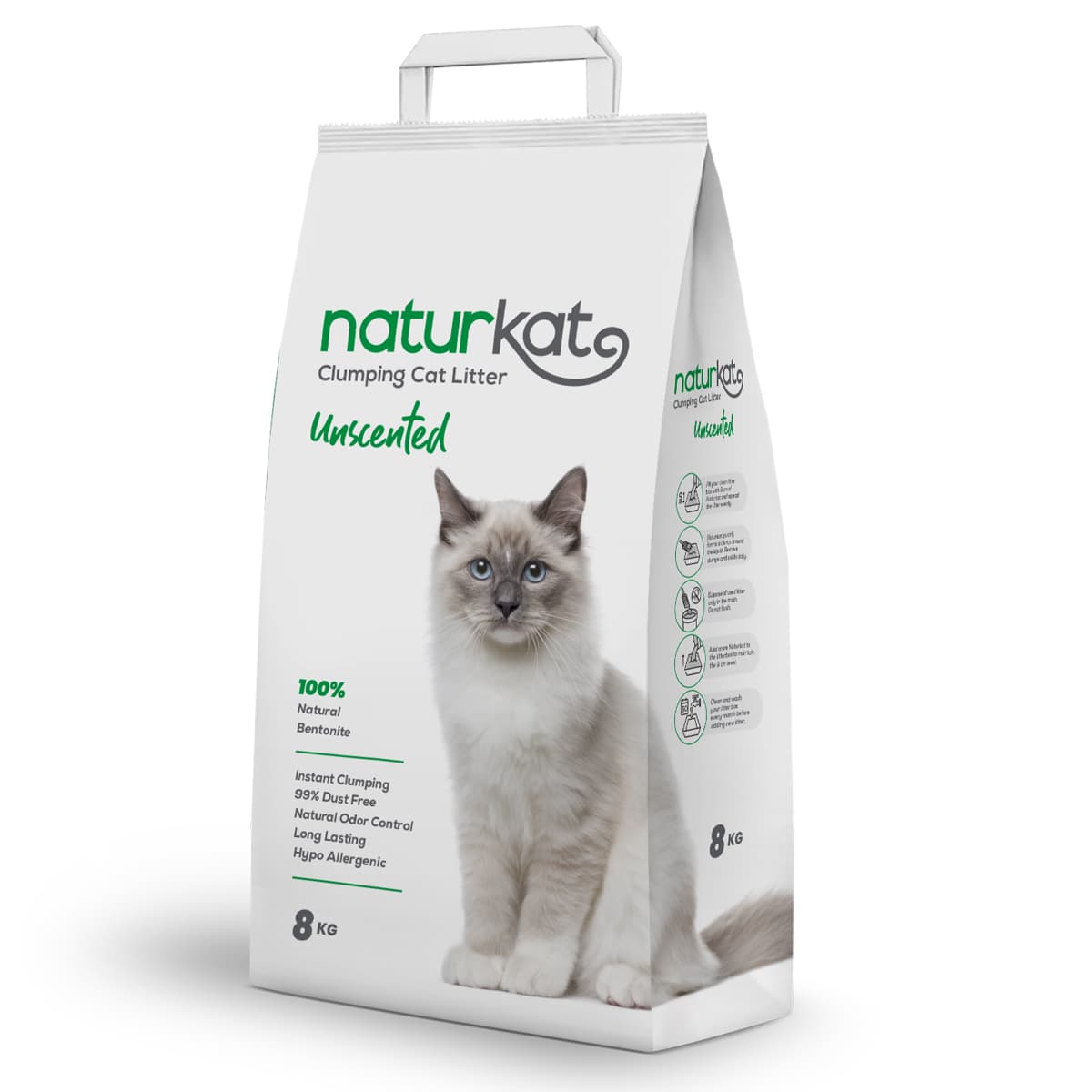 Naturkat Clumping 8kg  Άμμος Γάτας Unscented