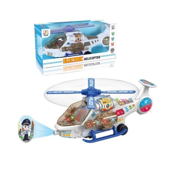 Ηλεκτρονικό ελικόπτερο με ήχο & φωτισμό - 8811 - 917316